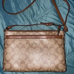 Coach Signature crossbody bag